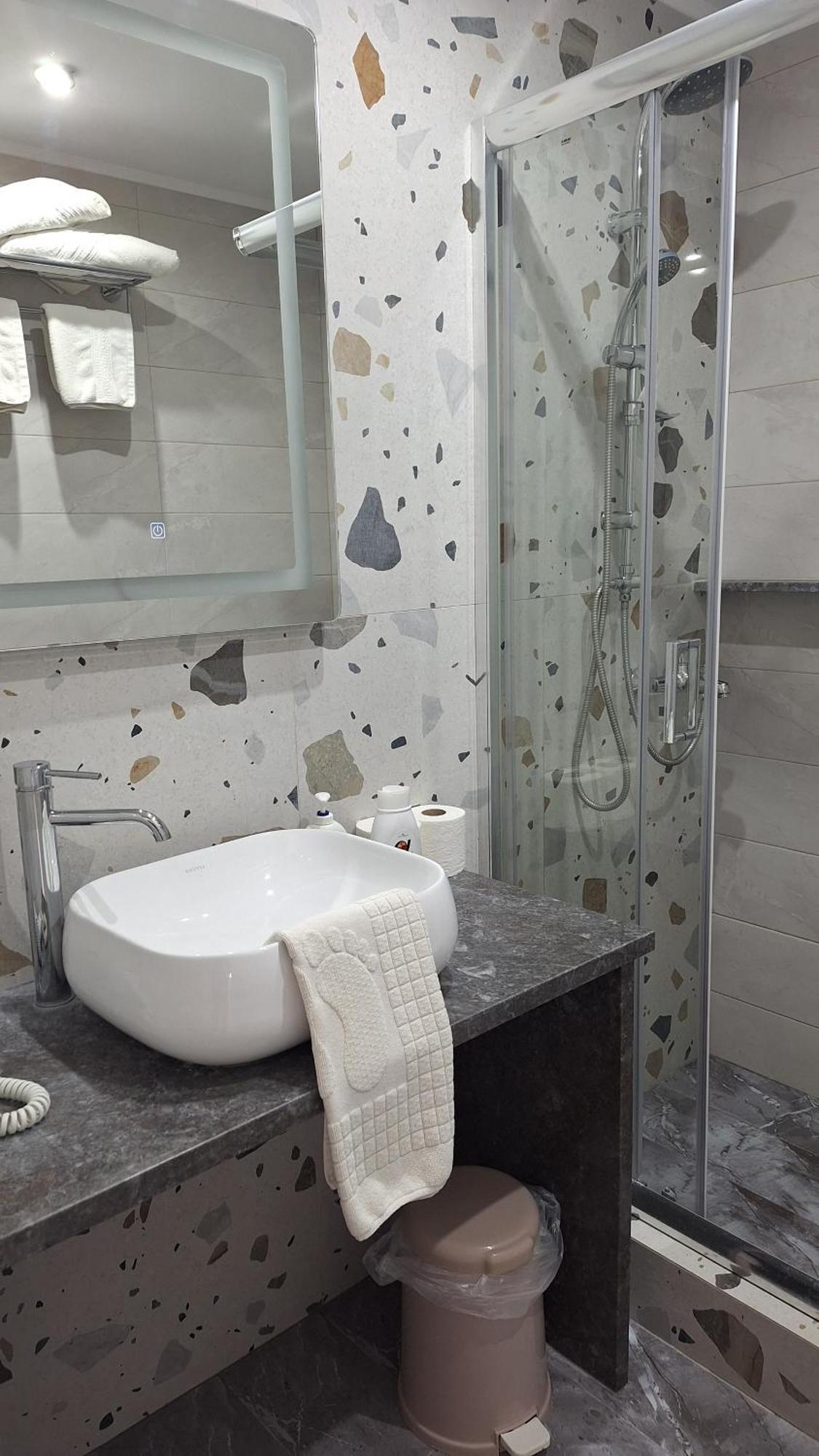 Fotini Apartments Paralia Agias Foteinis Luaran gambar